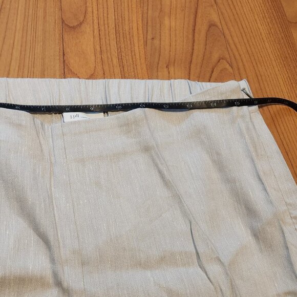 J JILL Linen Stretch Pants || EUC || Medium Petite - Picture 9 of 12